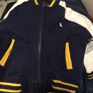 Kids Polo Varsity Jacket Size 4T